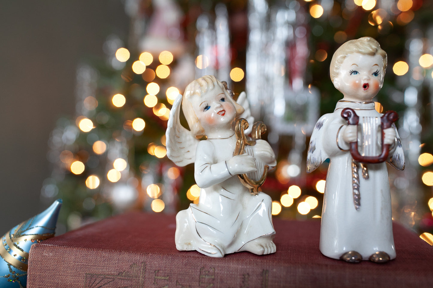 Angel Trio - Musical Angels -Christmas Angels - Vintage Angel - Vintage Christmas