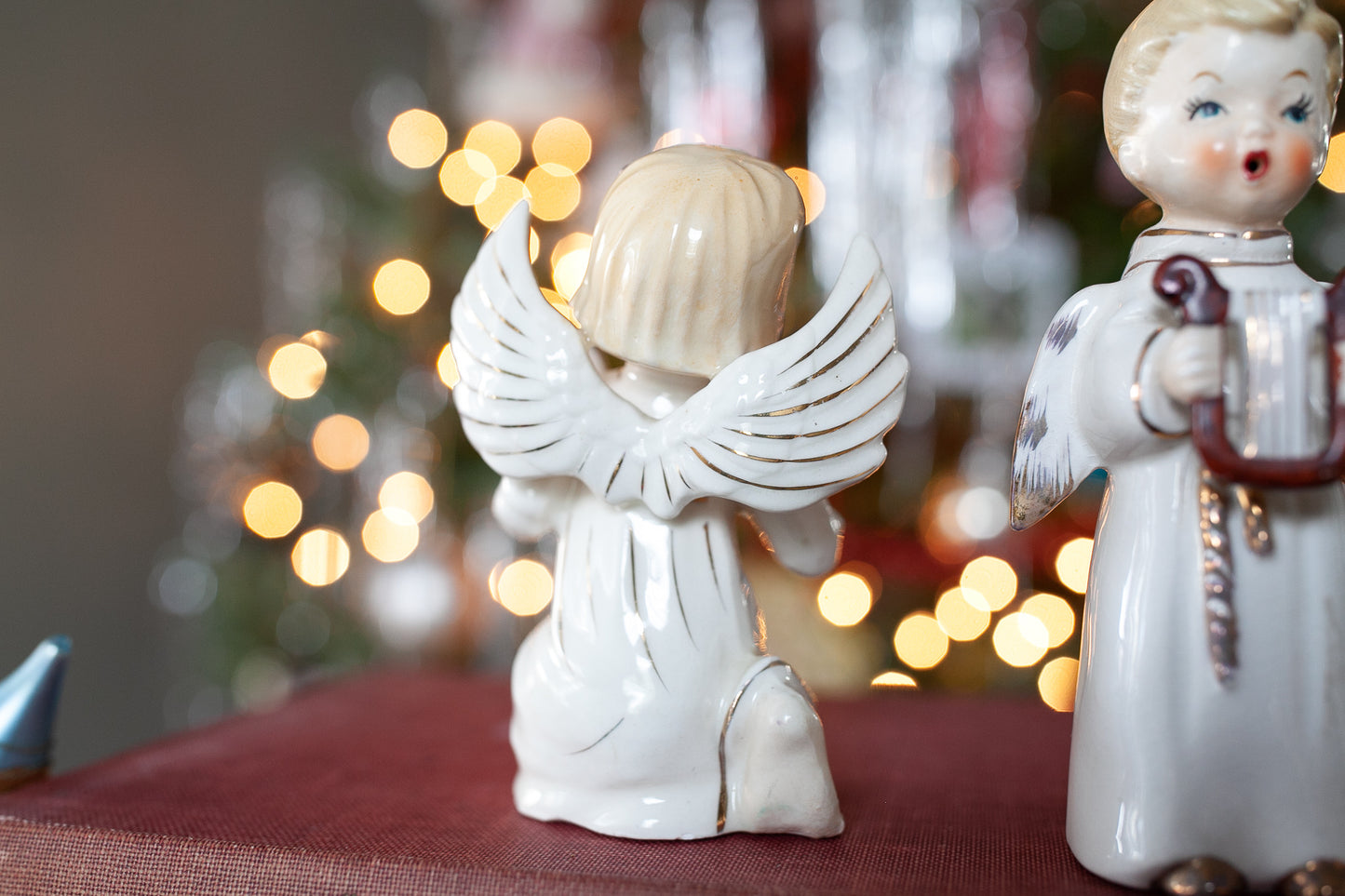 Angel Trio - Musical Angels -Christmas Angels - Vintage Angel - Vintage Christmas