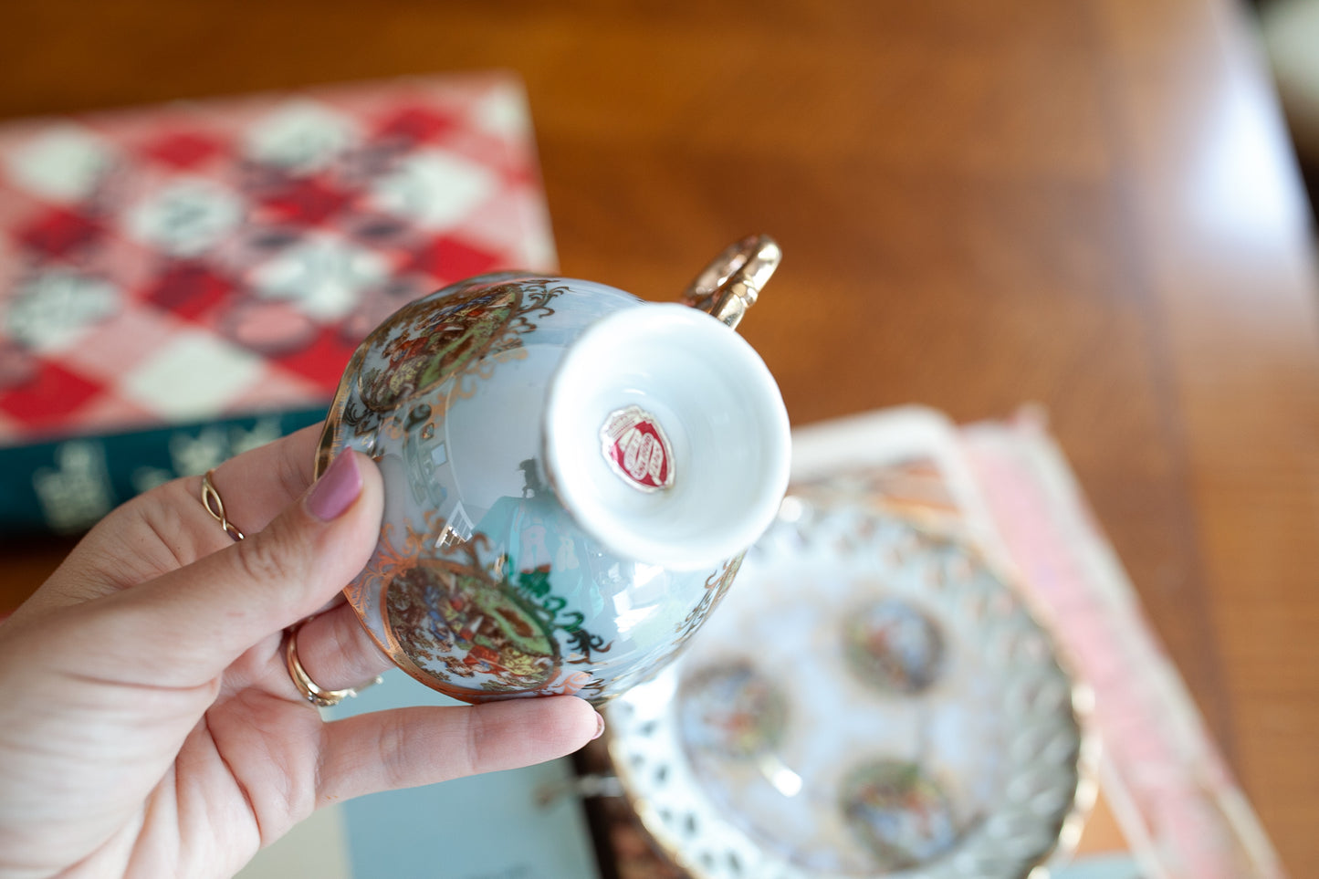 Vintage Teacup - Shafford Japan Teacup and Saucer Set