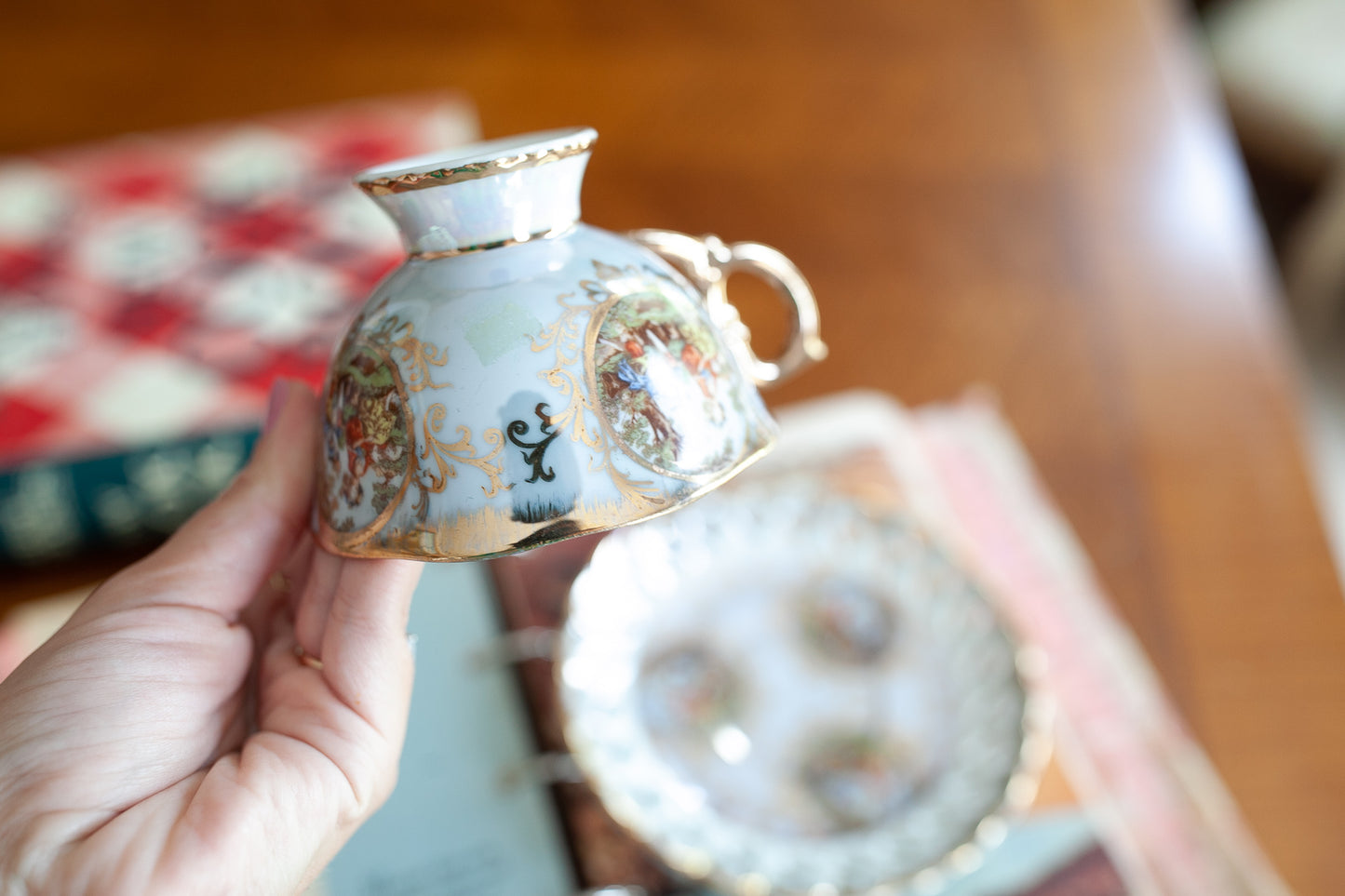 Vintage Teacup - Shafford Japan Teacup and Saucer Set