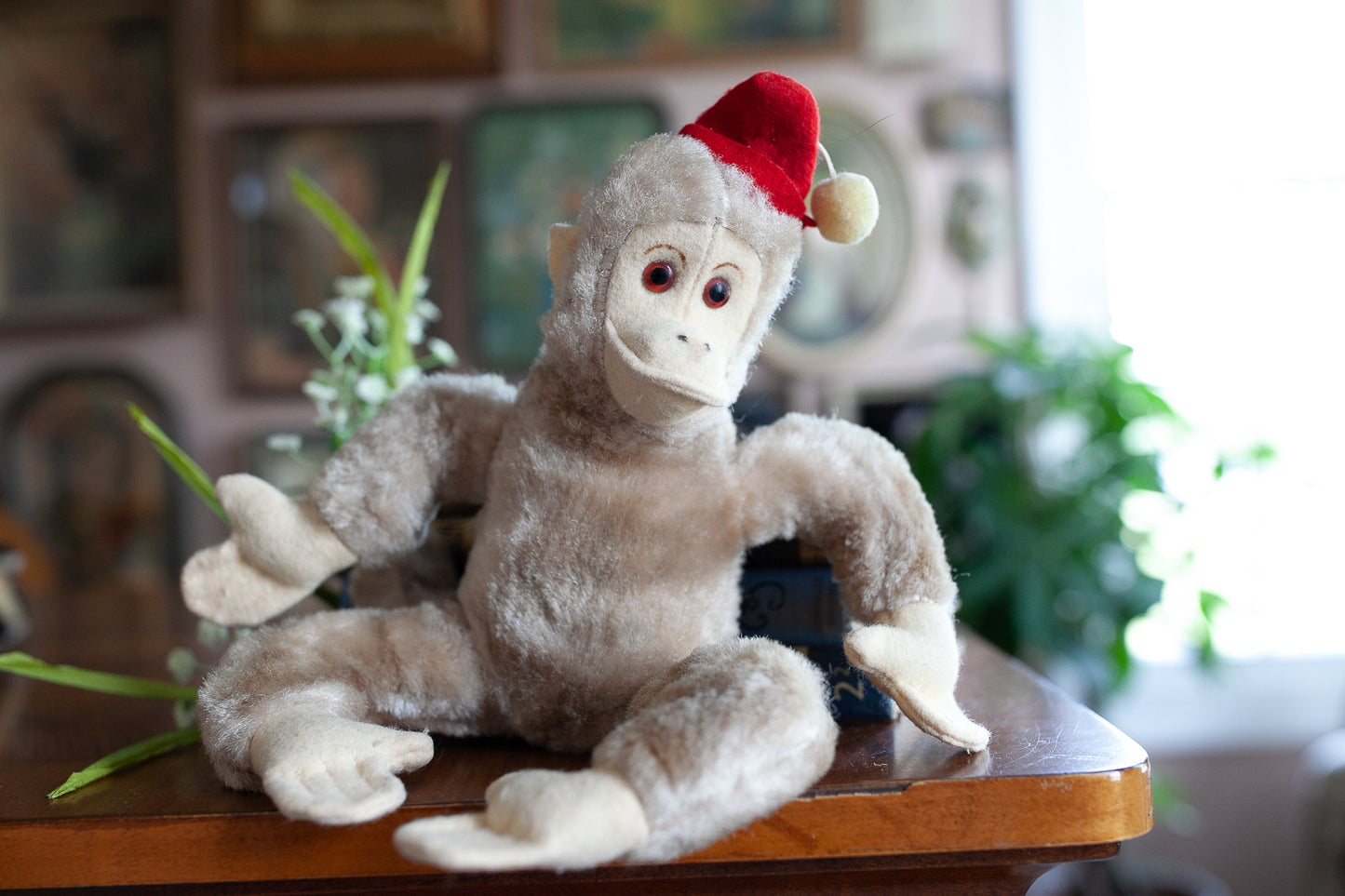 Vintage Monkeys - Trio of Monkeys - Stuffed Monkey toy