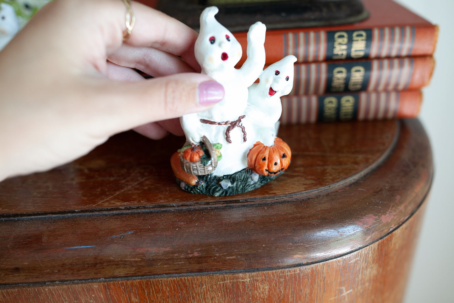 Ghost- Vintage Ghost figurines- Vintage Halloween