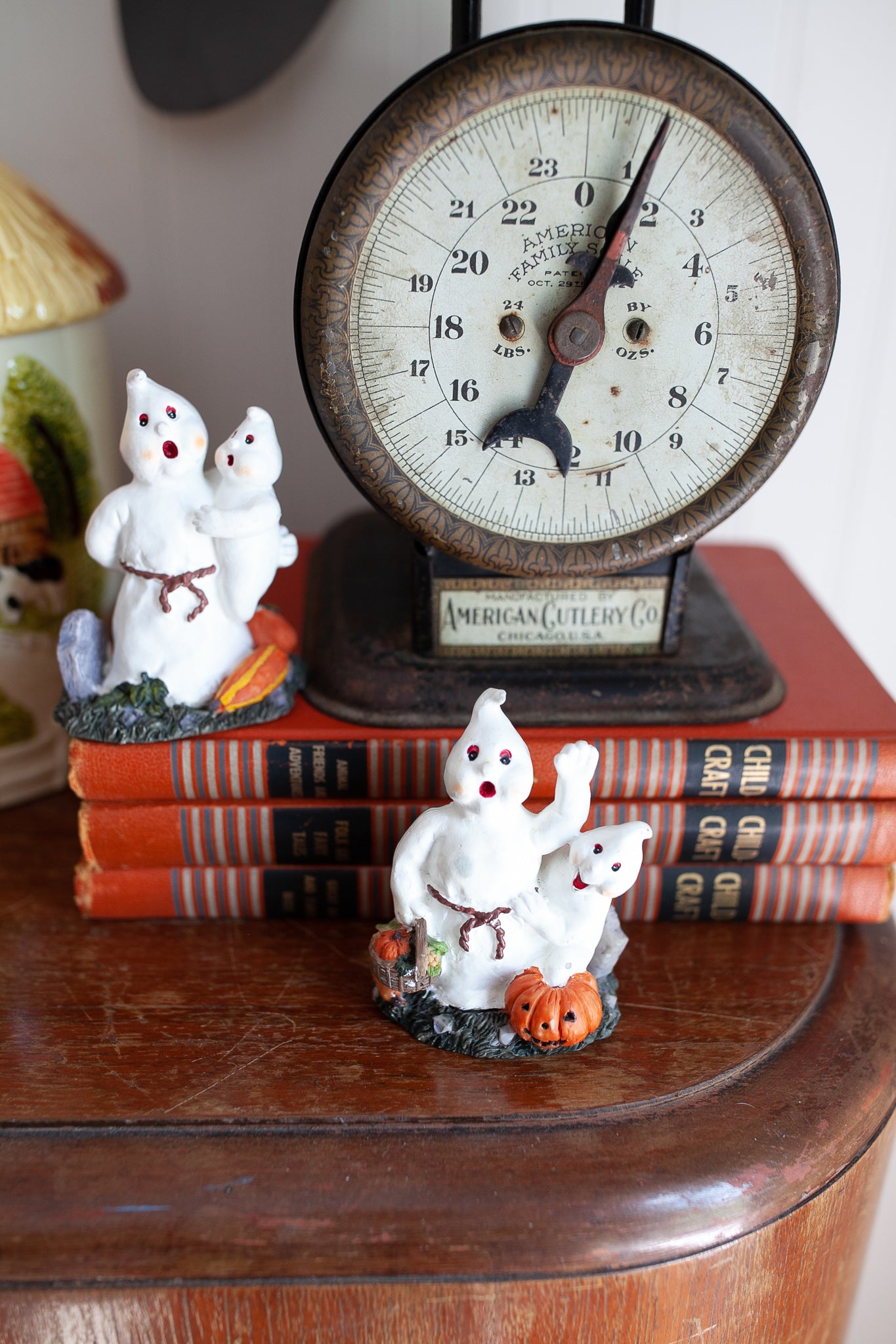 Ghost- Vintage Ghost figurines- Vintage Halloween