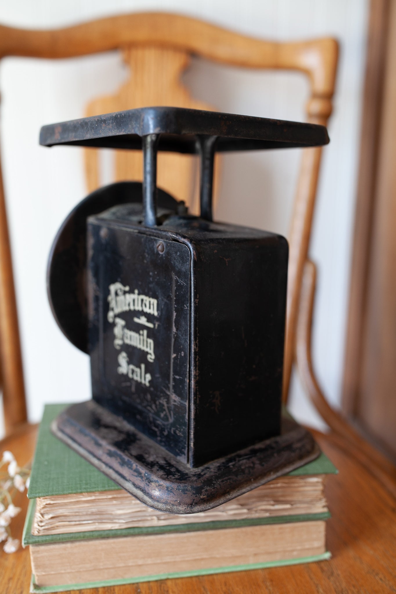 Vintage Scale- Kitchen Scale- American Family Scale -Metal Scale