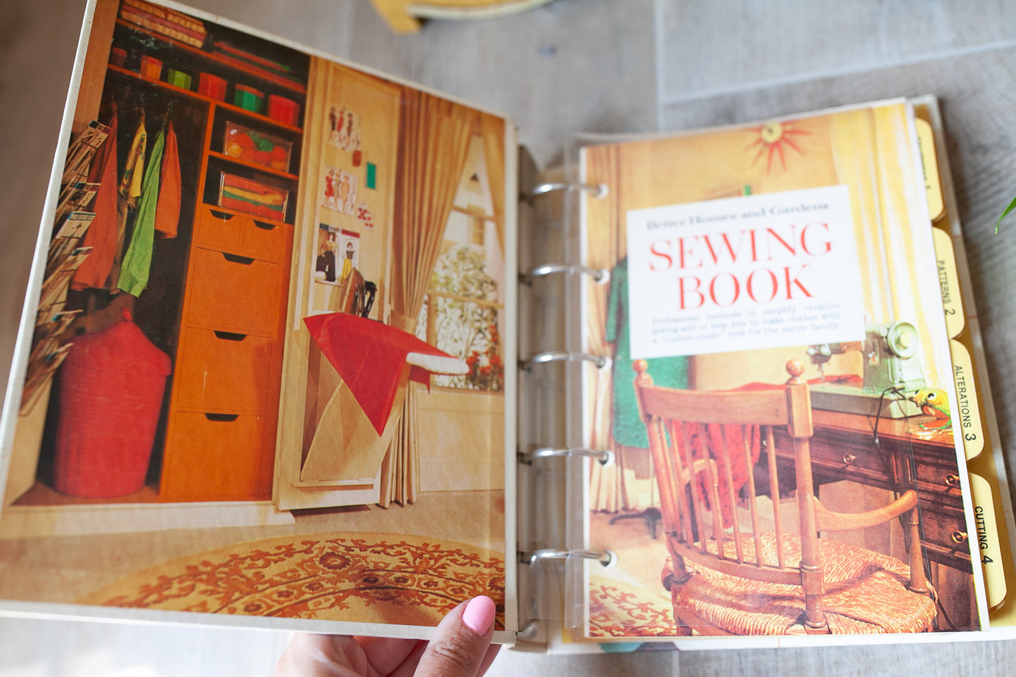 Vintage Sewing Book -Better Homes and Gardens Sewing Book