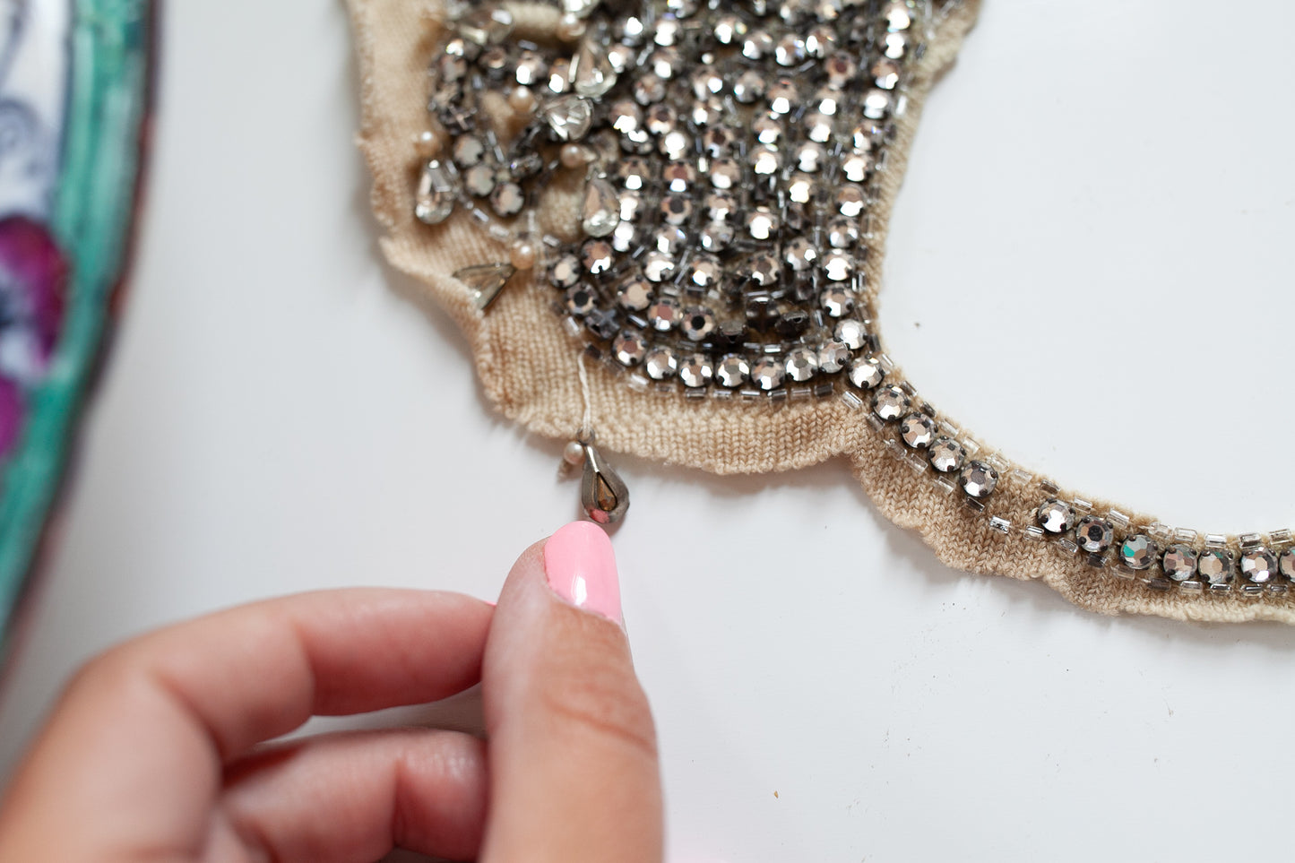 Vintage Beadwork - Collar Bead Work and Sequins