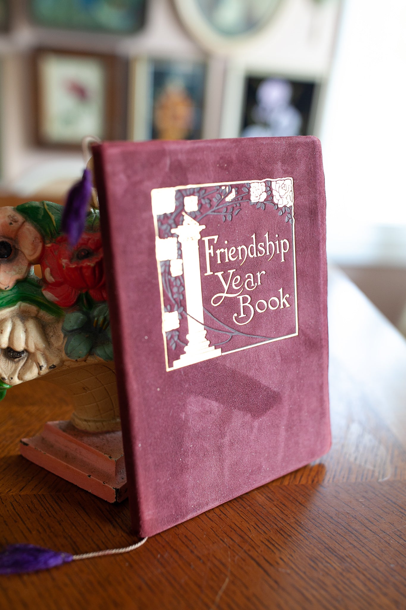 Friendship Year Book- Antique Book 1910