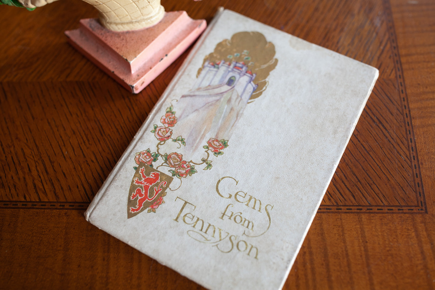 Antique book- Gems From Tennyson -Poetry Book