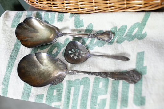 Vintage Silver Spoons- Silver Plate Spoons