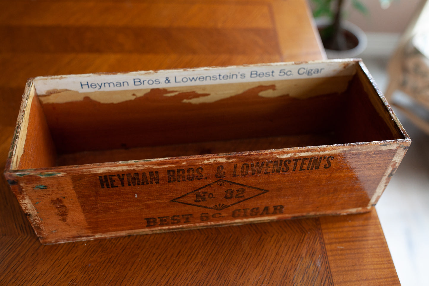 Cigar Box- Heyman Bros & Lowenstein's Best 5c Cigar