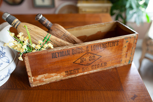 Cigar Box- Heyman Bros & Lowenstein's Best 5c Cigar