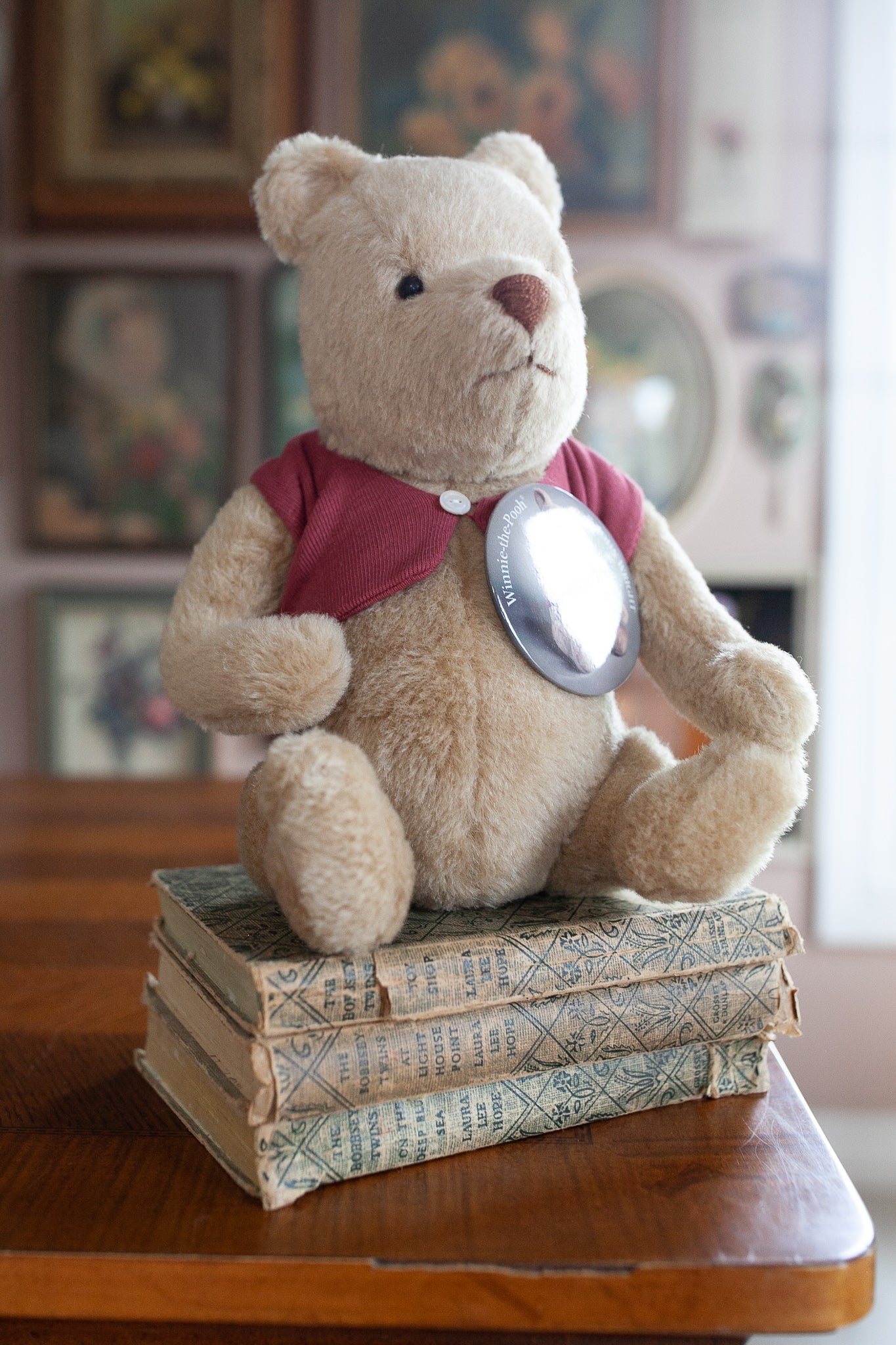 R. John Wright "Classic Pooh" Winnie the Pooh Bear- Vintage Winnie the Pooh Bear