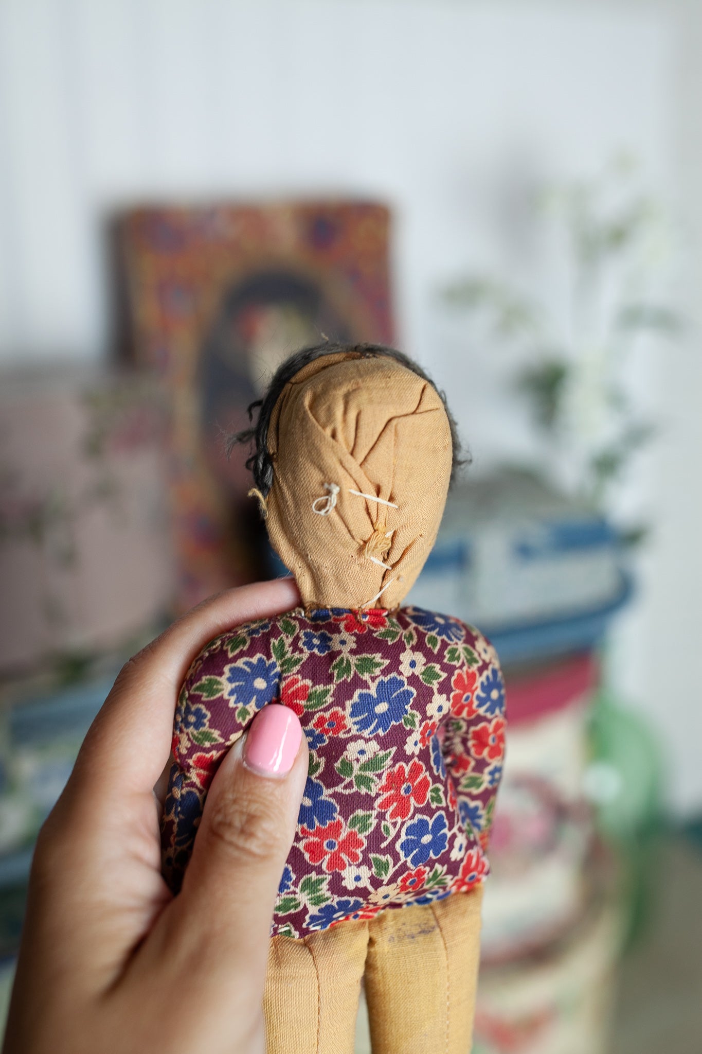 Polish Doll - Fabric Doll with Mask Face
