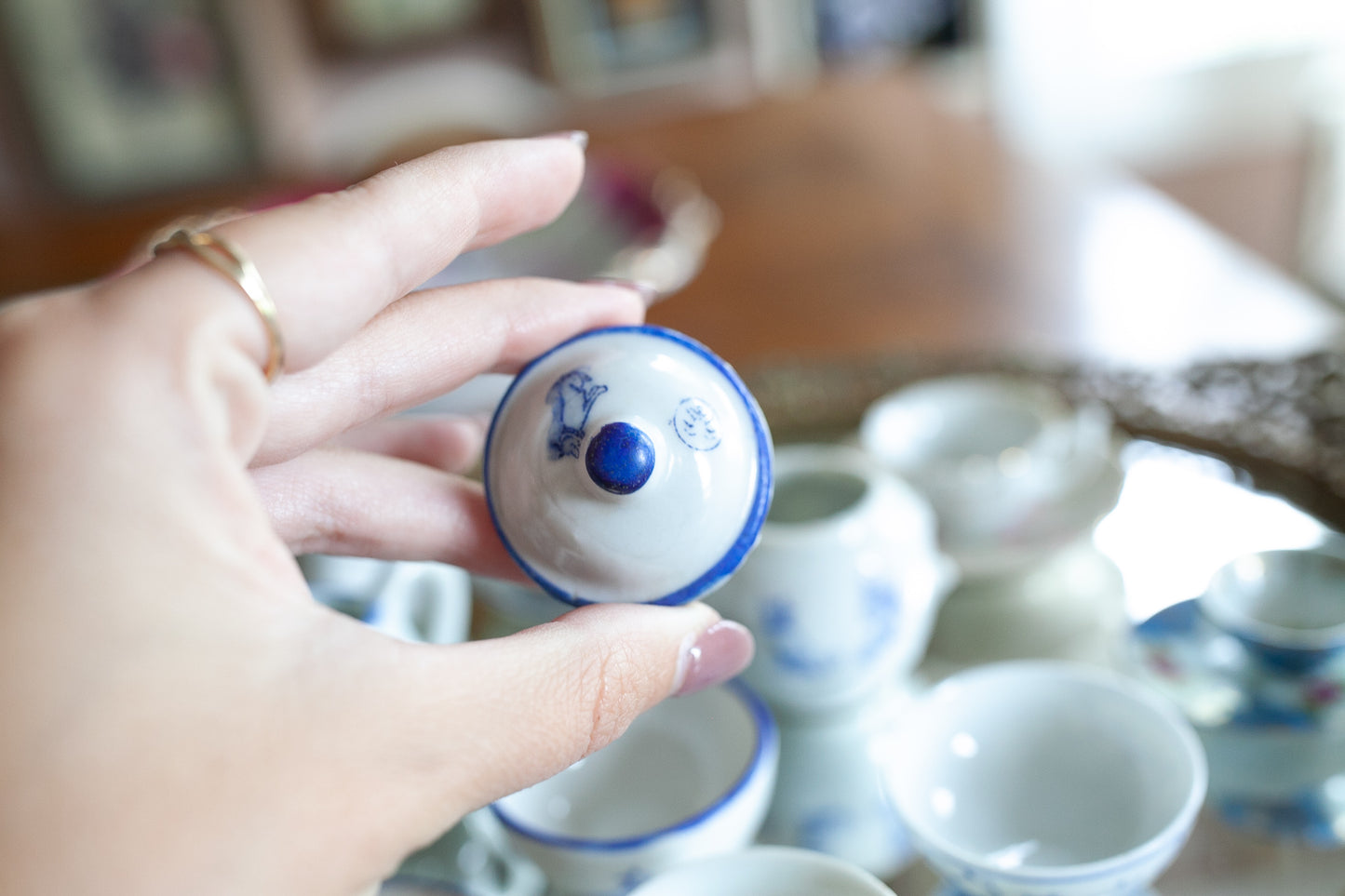 Vintage Tea Set- Toy Tea Set -Porcelain tea set - vintage china