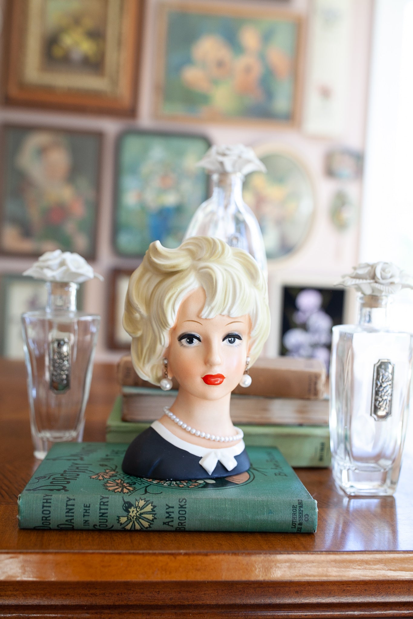 Vintage, Head Vase outlet Relpo