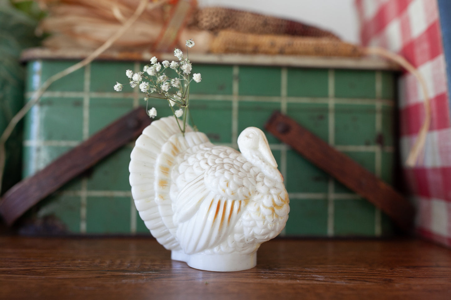 Vintage Turkey- Turkey-Plastic Turkey- Thanksgiving