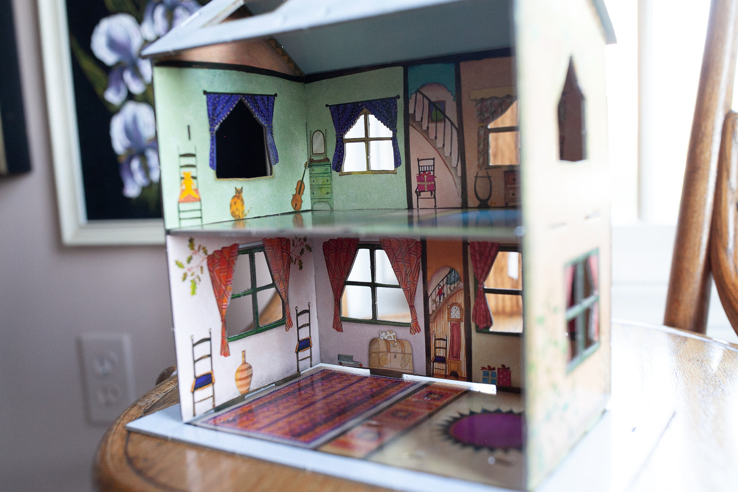 Christmas Pop & Slot Advent Calendar - Doll House Advent Calendar- Night Before Christmas 3D Advent Calendar