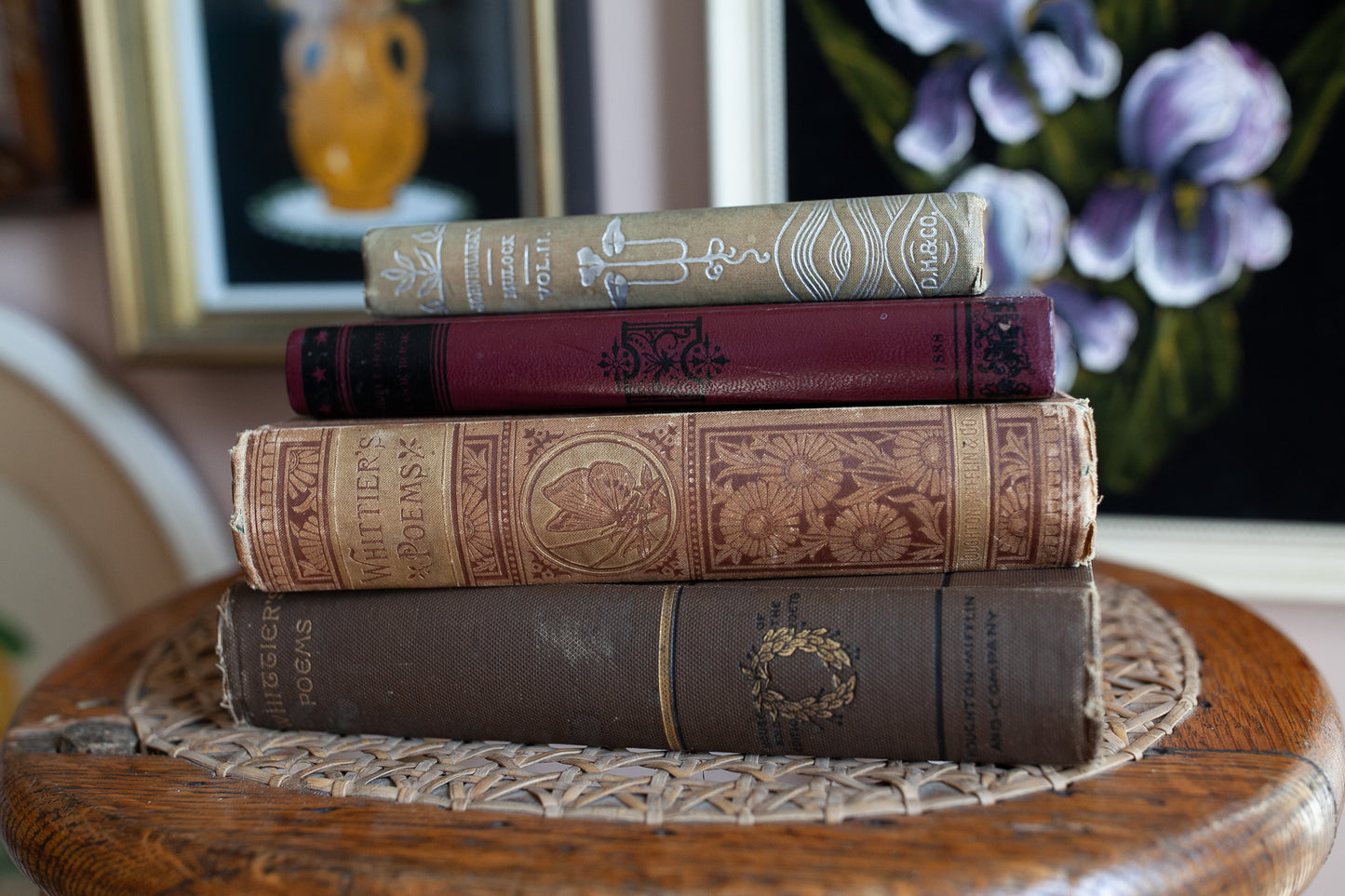 John Halifax , Gentleman -Antique Book- Small Book- Silver