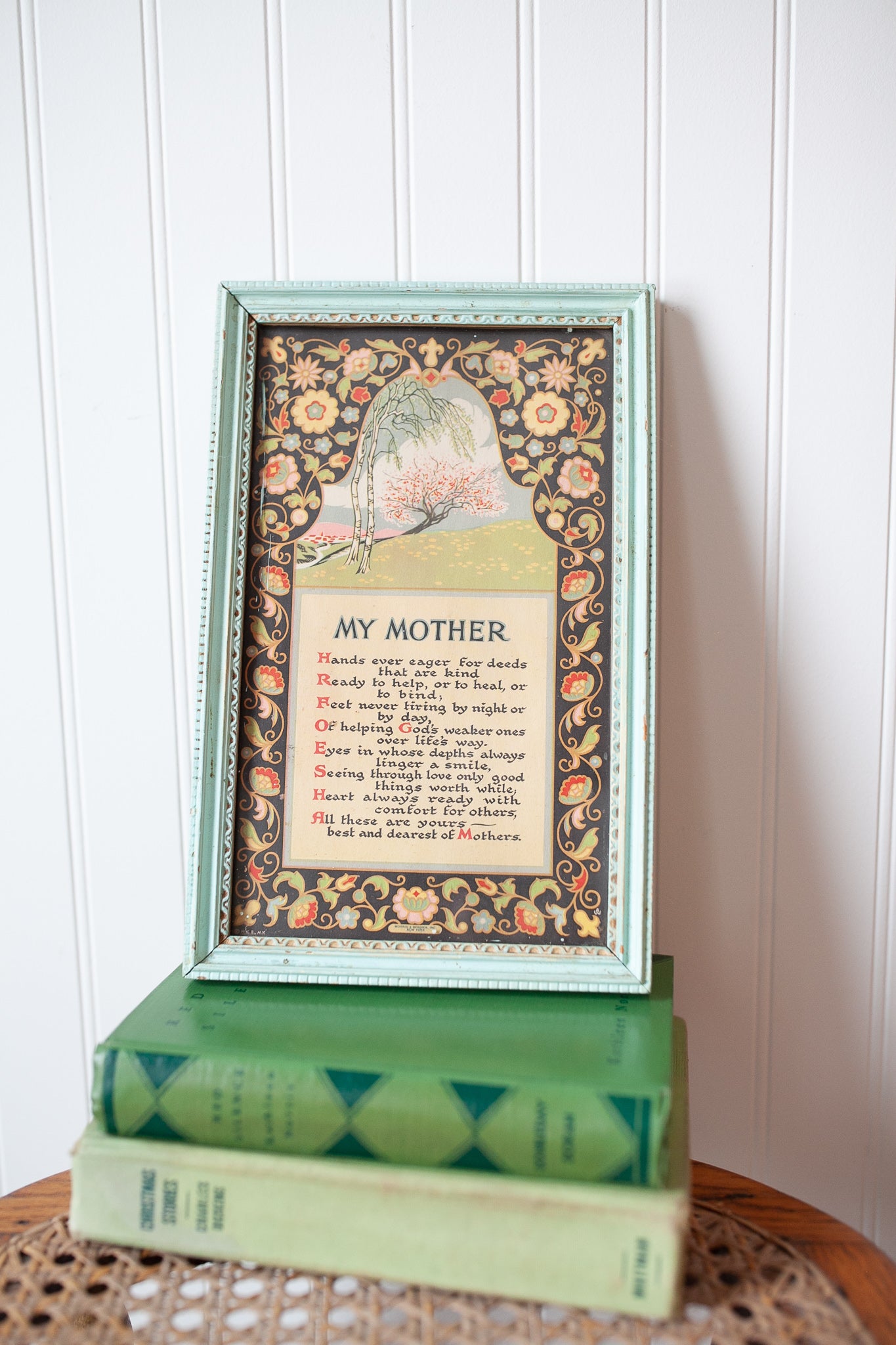 My Mother Poem - Mother Poetry Framed - Mother Gift