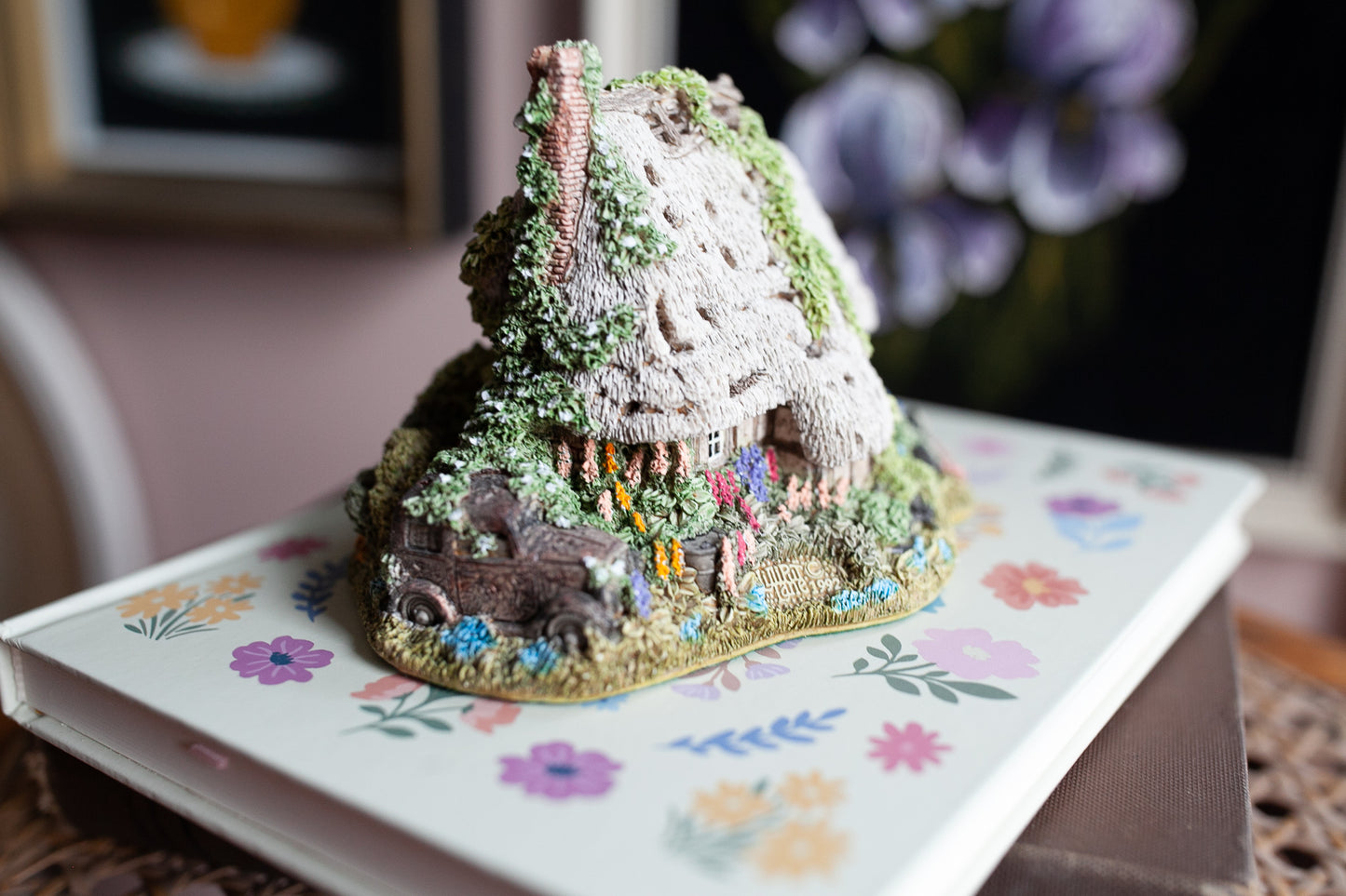 Vintage Lilliput Lane Cottage -Forget me not - Vintage House- Cottage