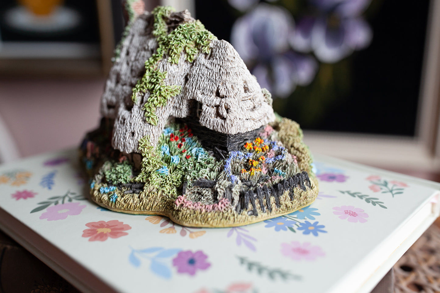 Vintage Lilliput Lane Cottage -Forget me not - Vintage House- Cottage