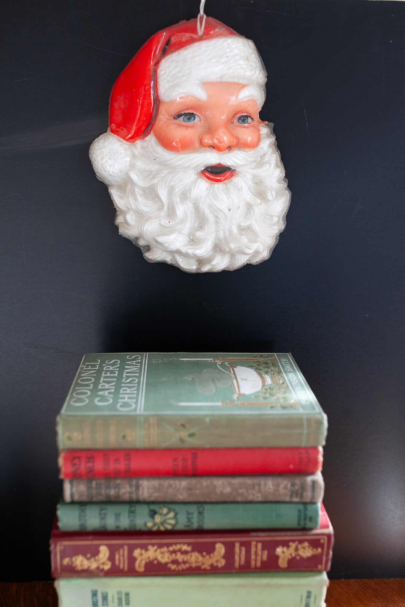 Vintage Santa Face- Vintage Christmas -Santa