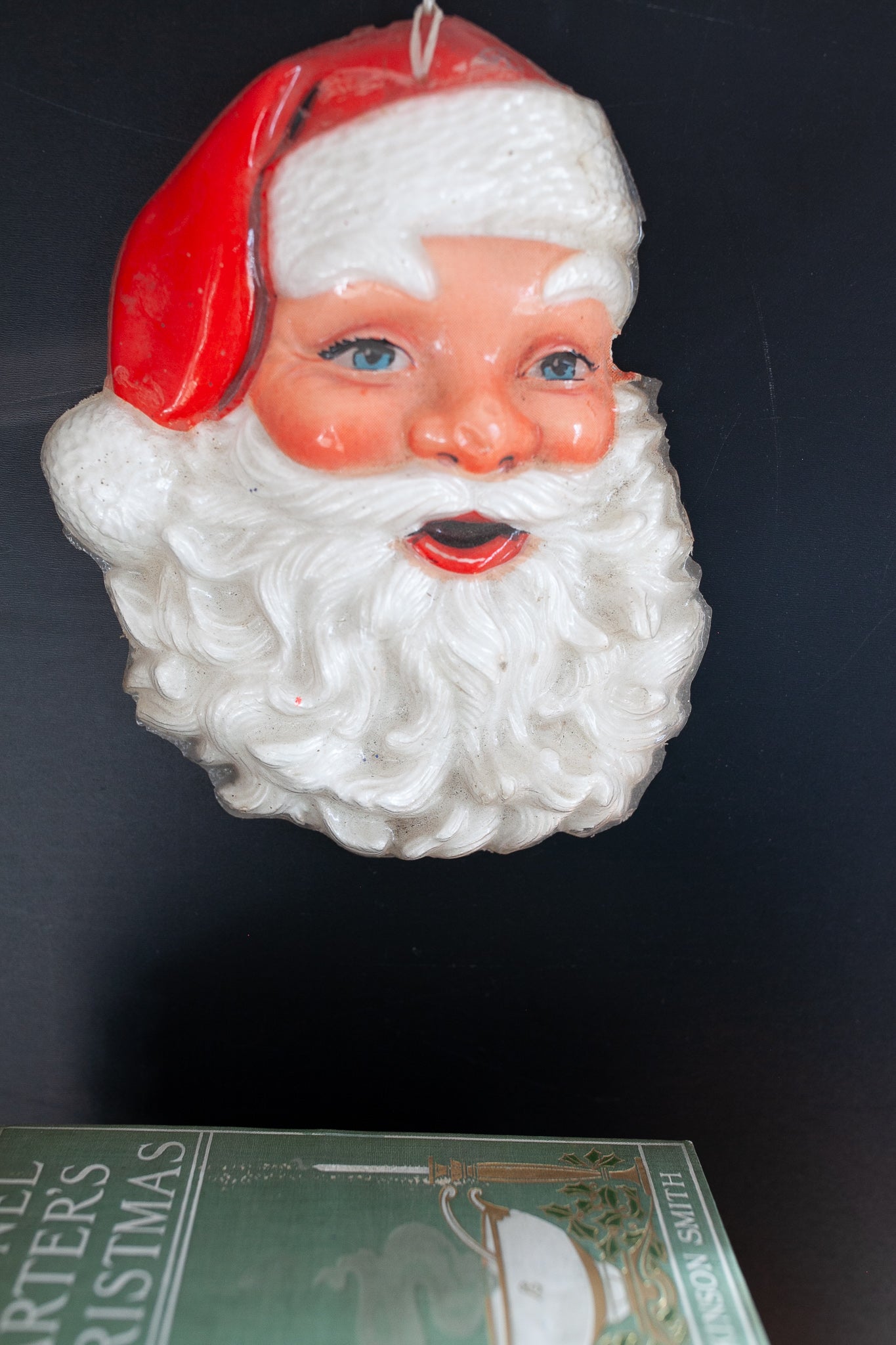 Vintage Santa Face- Vintage Christmas -Santa