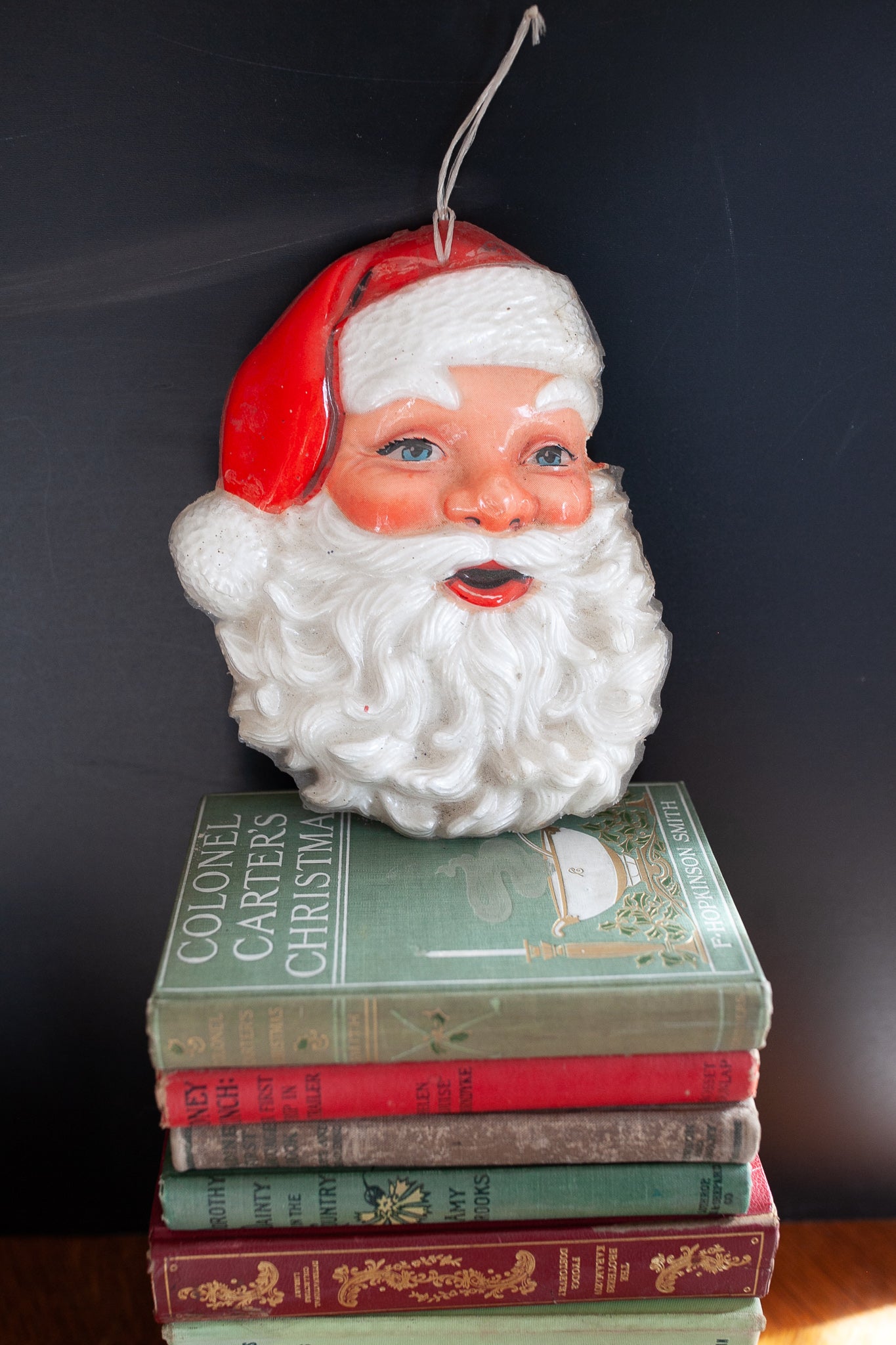 Vintage Santa Face- Vintage Christmas -Santa