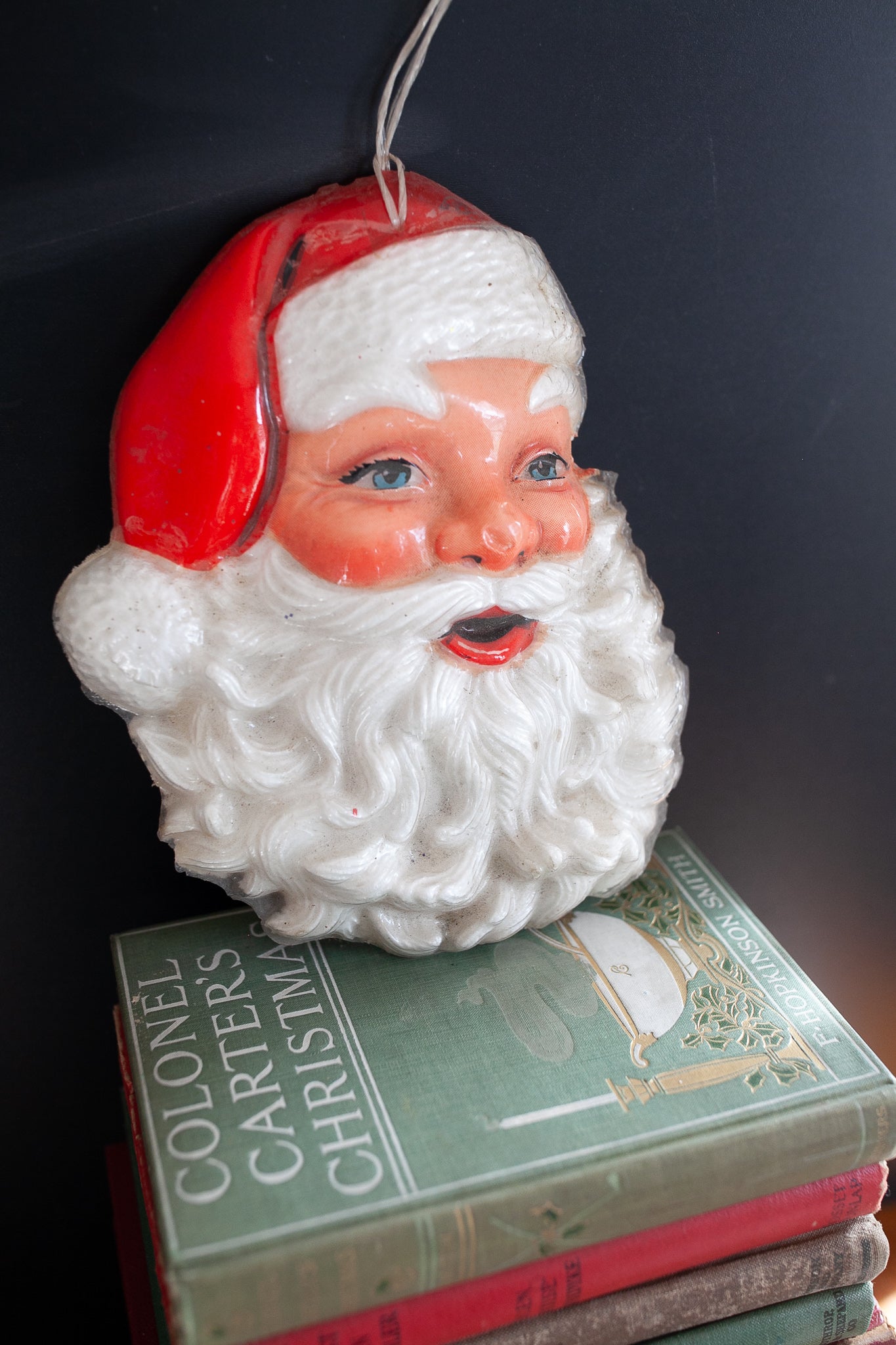 Vintage Santa Face- Vintage Christmas -Santa