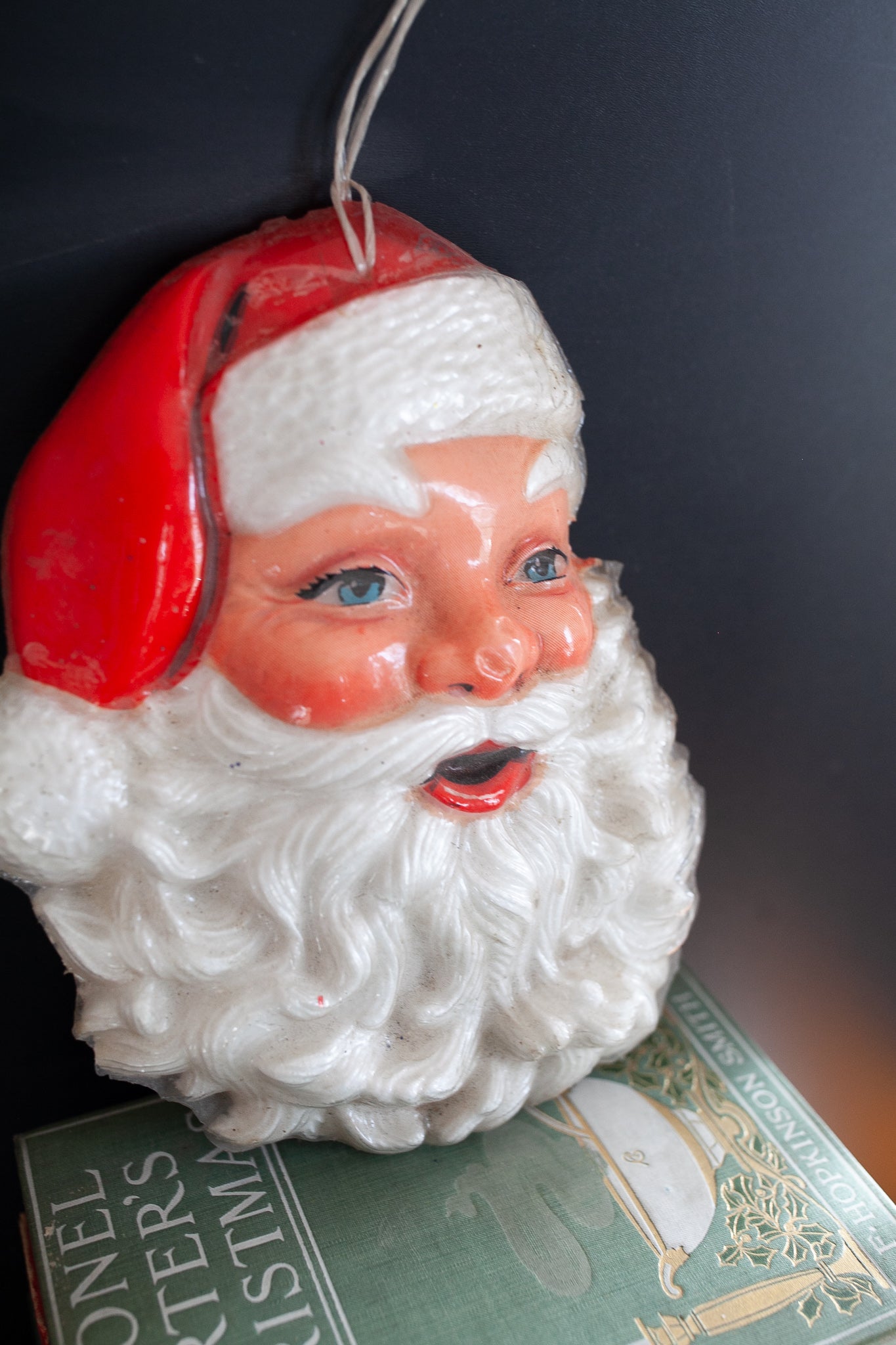 Vintage Santa Face- Vintage Christmas -Santa