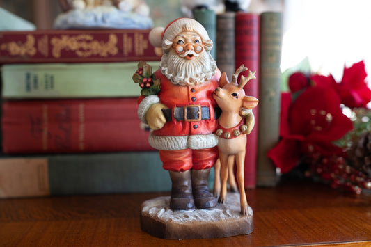 Vintage Santa- Anri Santa- Christmas- Made in Italy