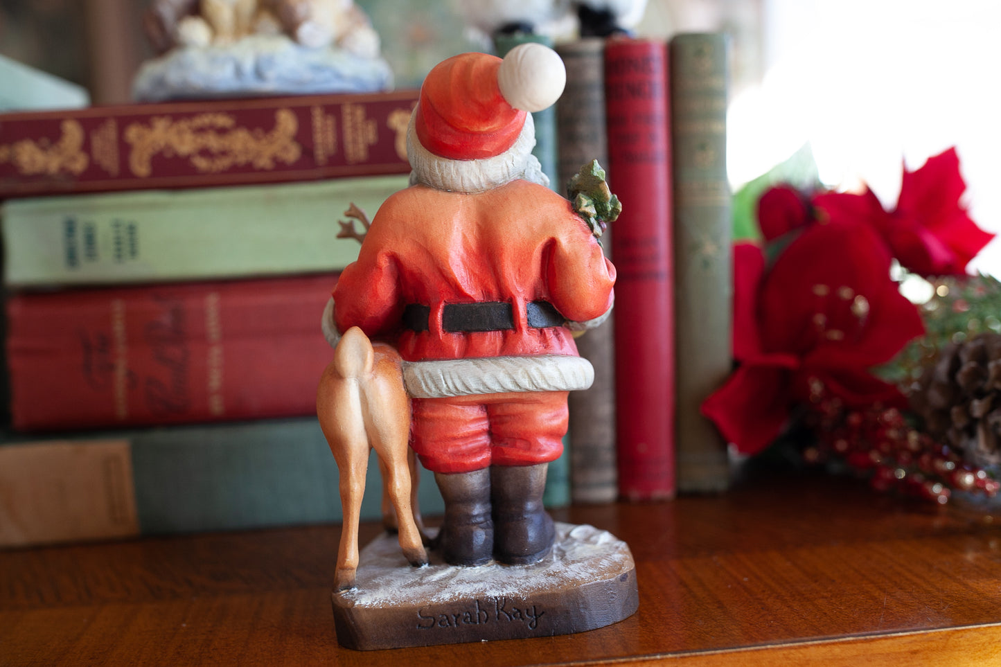 Vintage Santa- Anri Santa- Christmas- Made in Italy