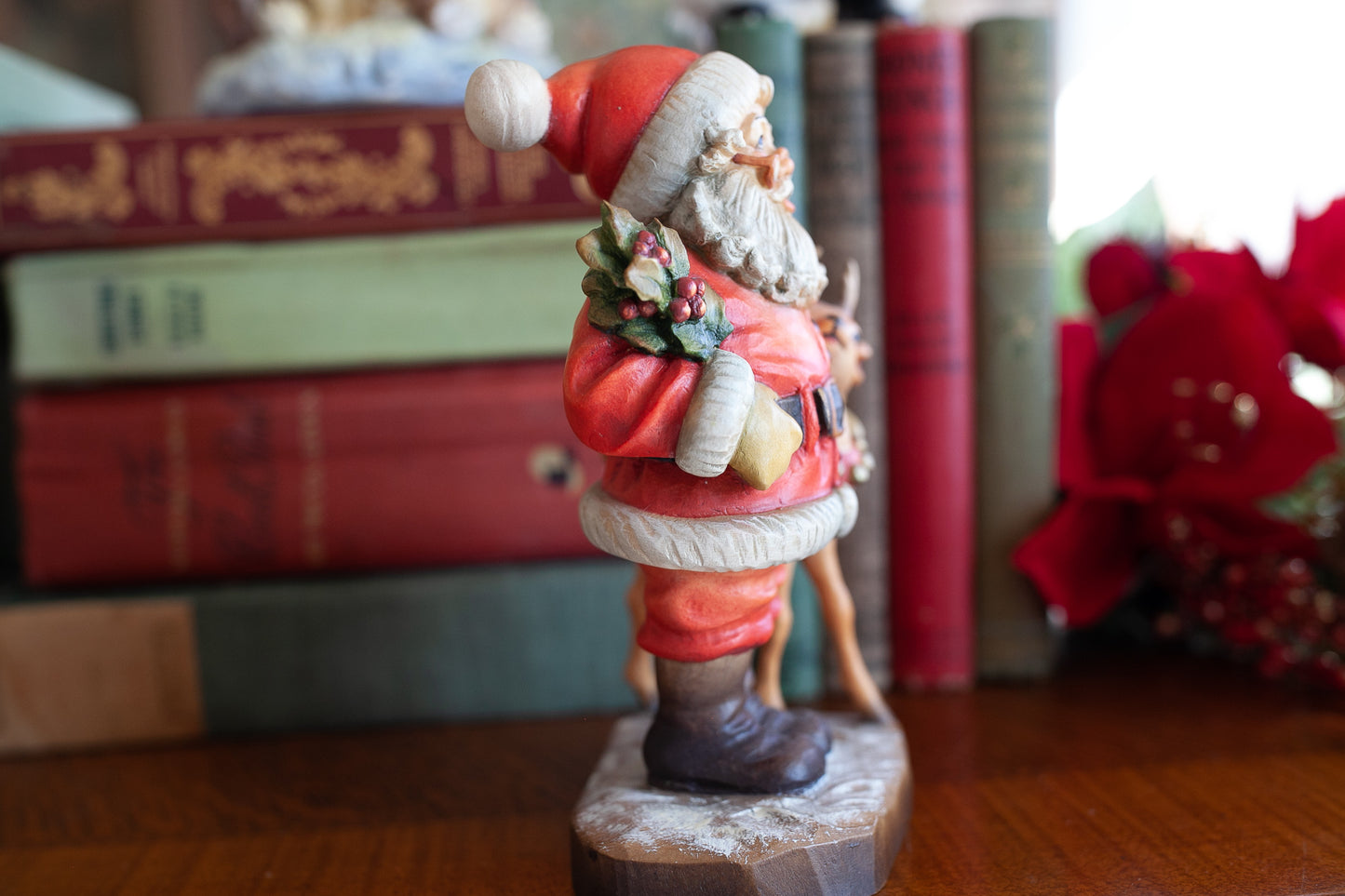 Vintage Santa- Anri Santa- Christmas- Made in Italy