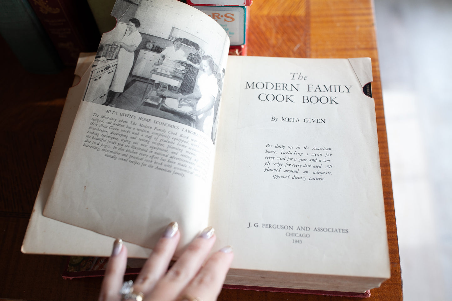 Vintage Cook Book Recipe Cookbook 1948 The Modern Family Cook Book A Guide For Housekeepers Cakes Cookies Desserts