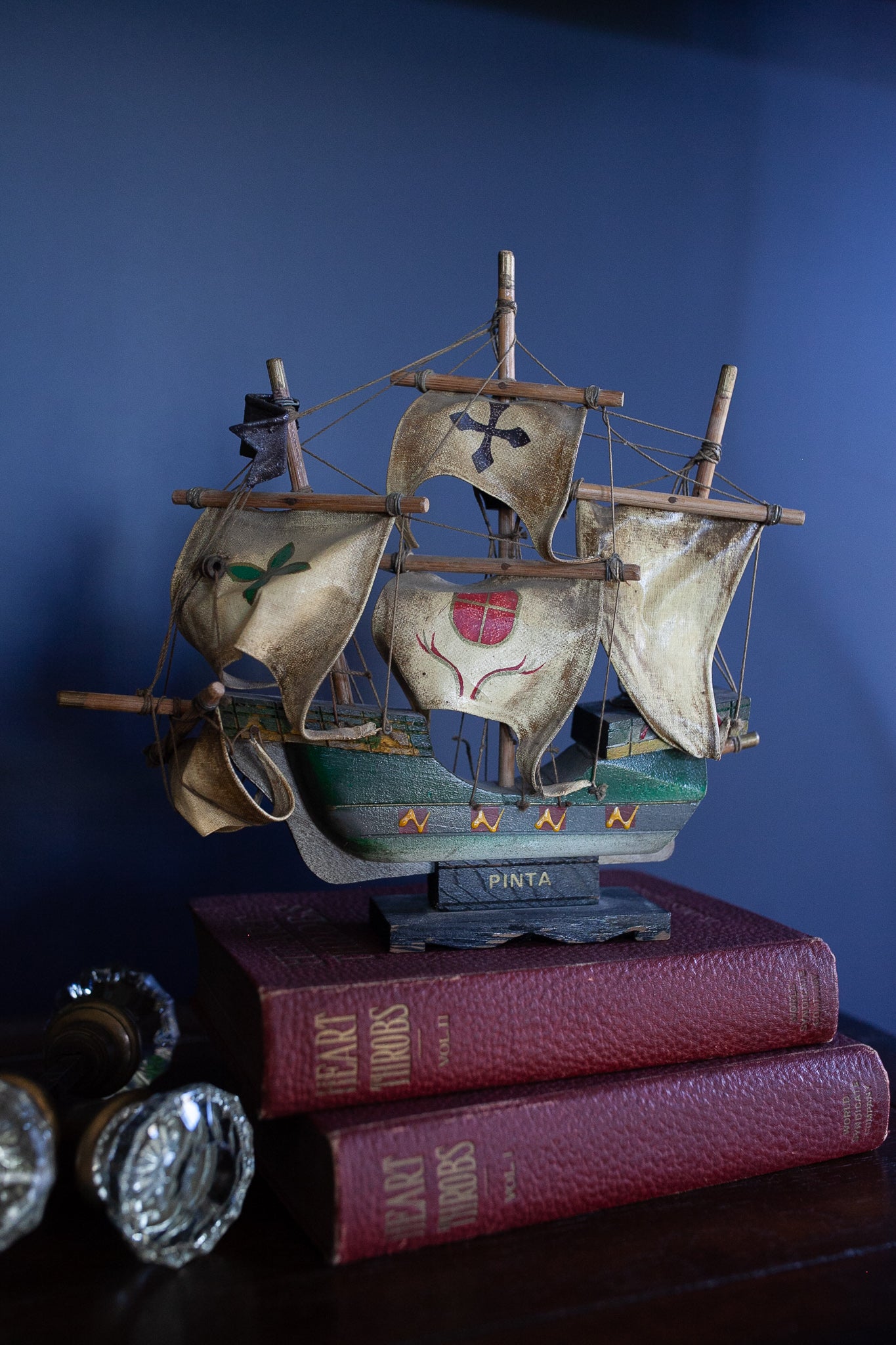 Pinta Ship - Wooden Ship - Vintage Nautical Ship