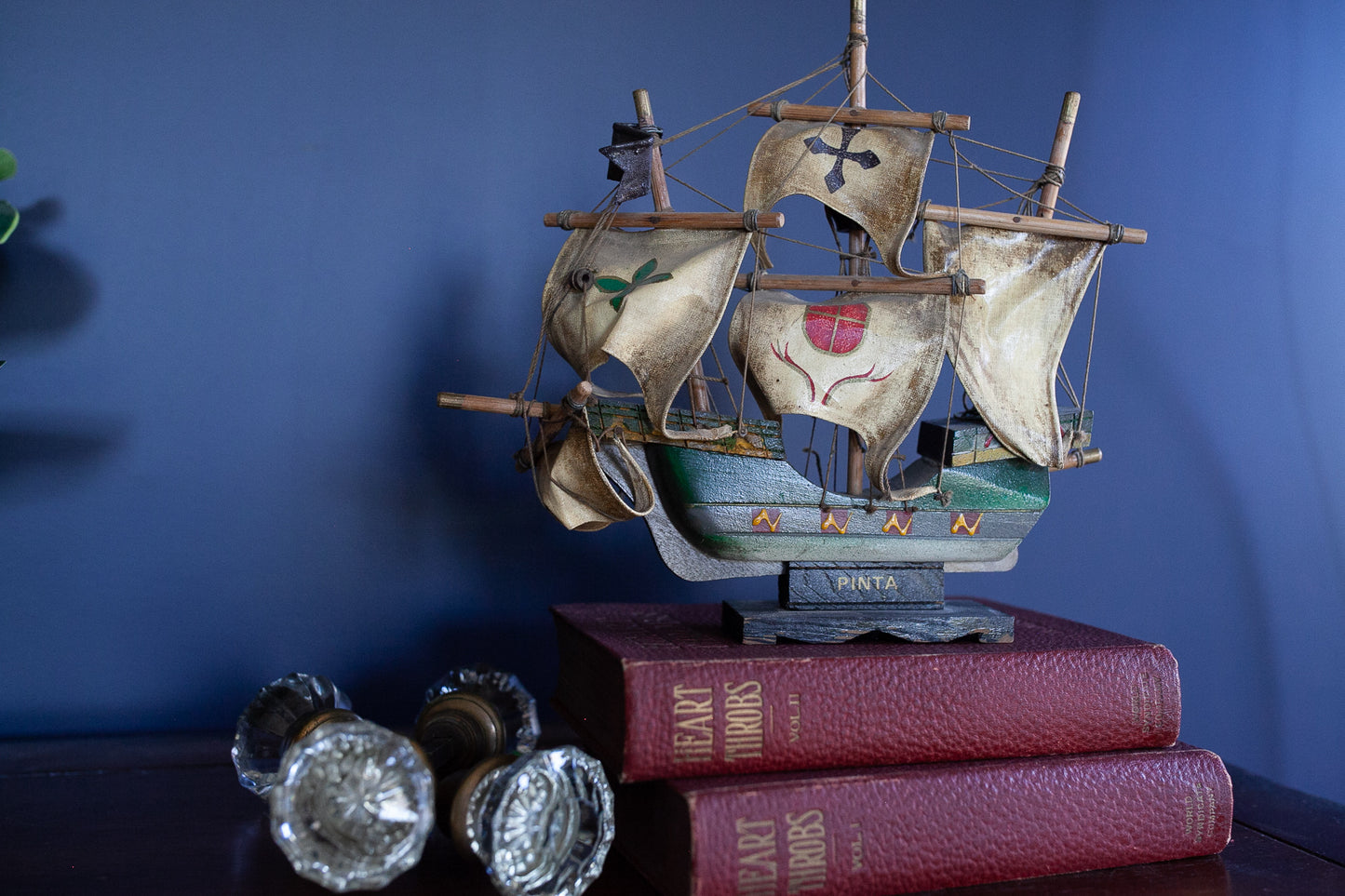 Pinta Ship - Wooden Ship - Vintage Nautical Ship