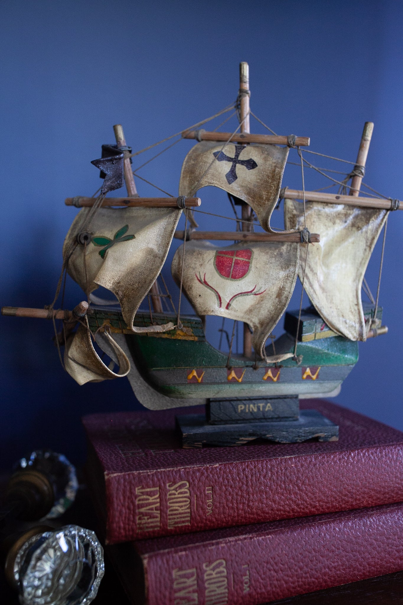 Pinta Ship - Wooden Ship - Vintage Nautical Ship