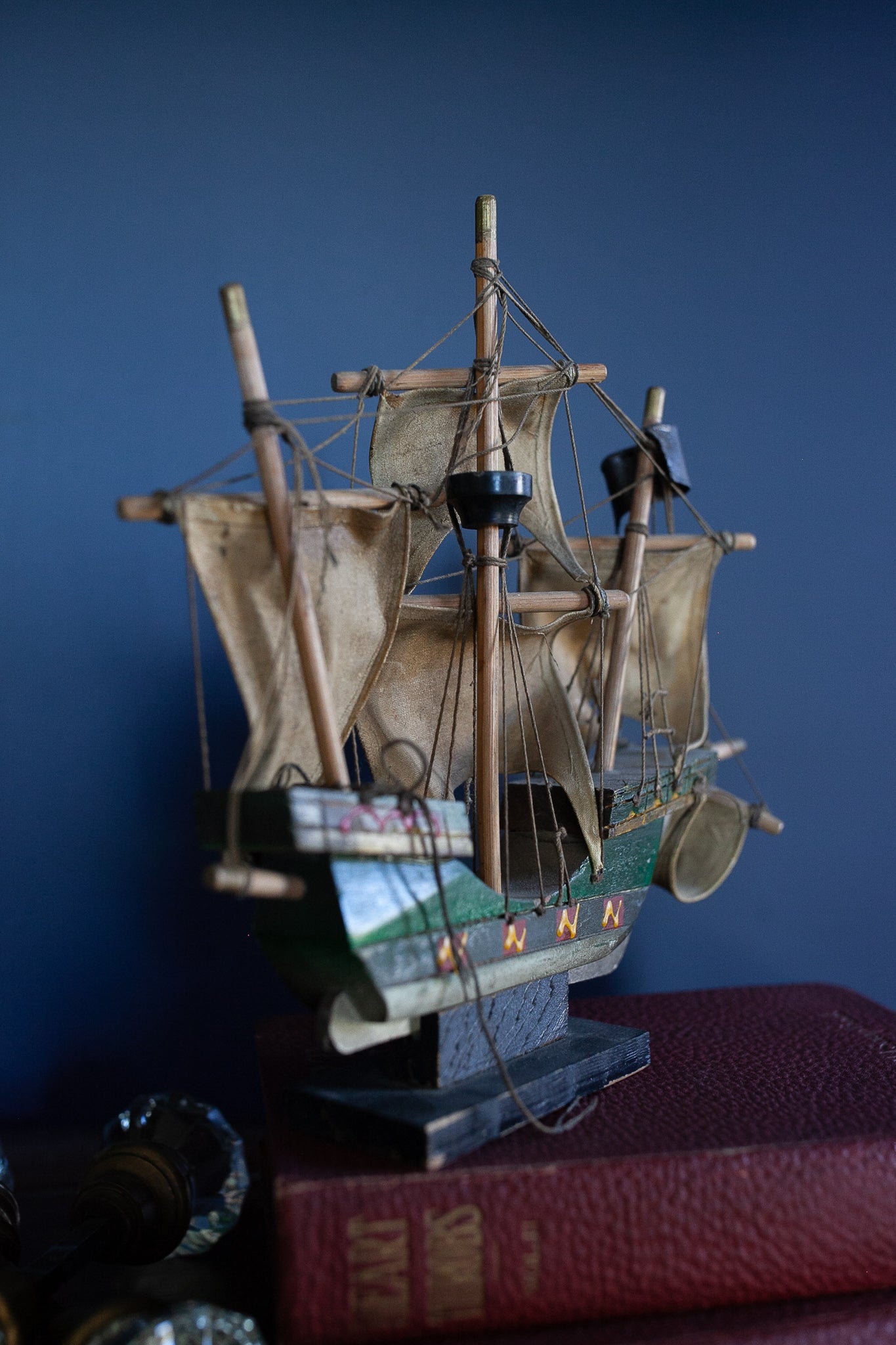 Pinta Ship - Wooden Ship - Vintage Nautical Ship