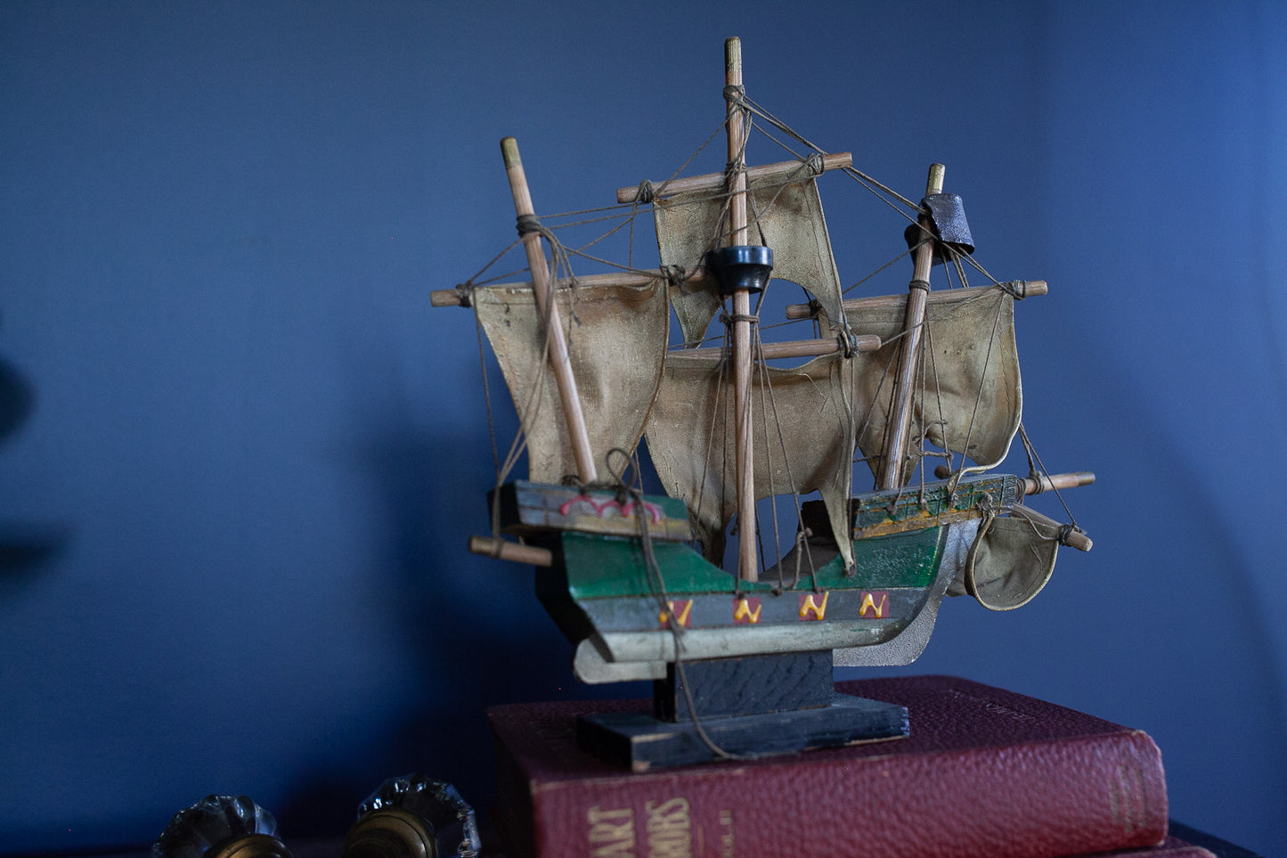 Pinta Ship - Wooden Ship - Vintage Nautical Ship