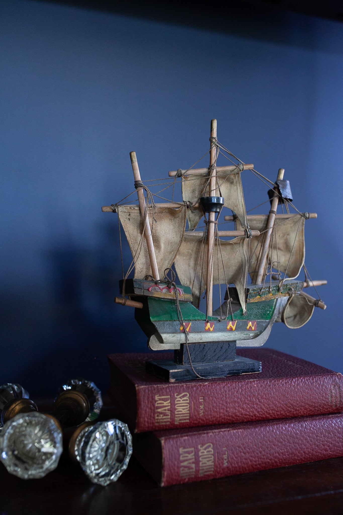 Pinta Ship - Wooden Ship - Vintage Nautical Ship