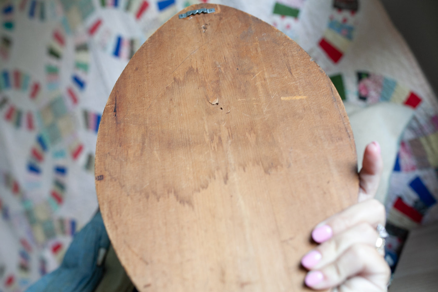 Vintage Lady Portrait -Burnt Wood Pyrography Woman