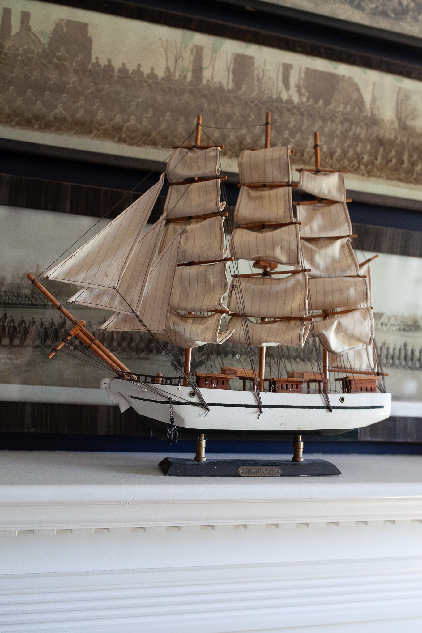 Vintage Ship - Model Ship -Constitution-