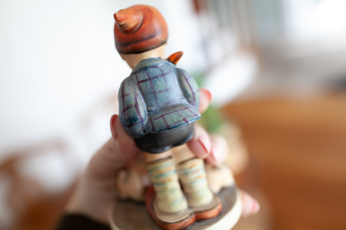 Vintage Hummel -"Farm Boy" Goebel Hummel Figurine #66 - Little Boy With Piglets