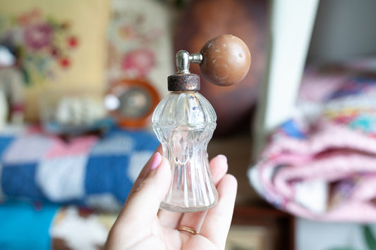 Vintage Perfume Bottle- Glass Perfume bottle