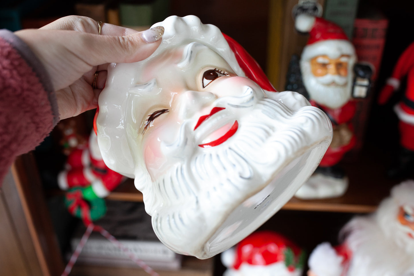 Napco Santa Cookie Jar kx2352