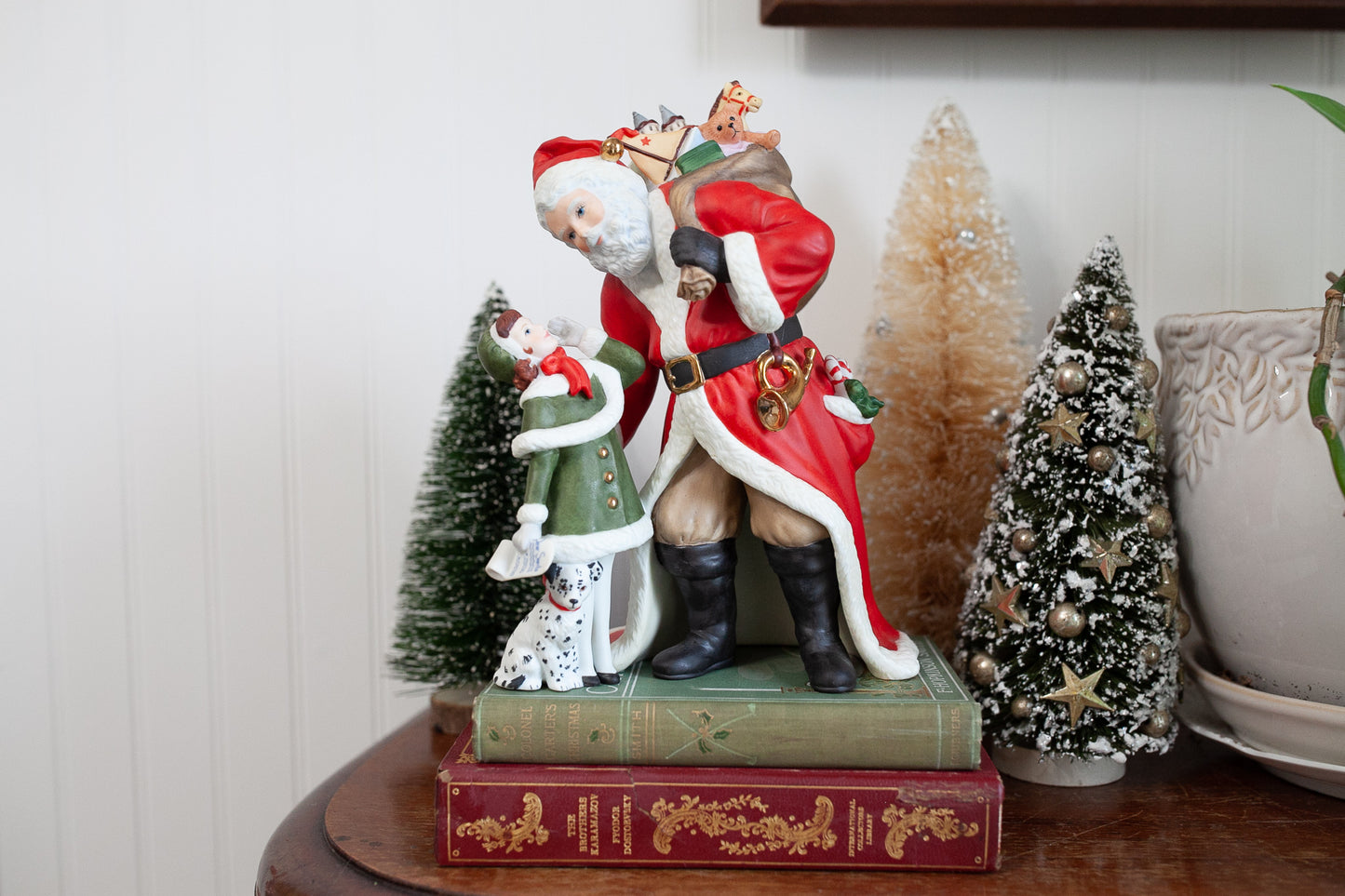 Lenox Fine Porcelain Figurine, Christmas Wish - Vintage Santa