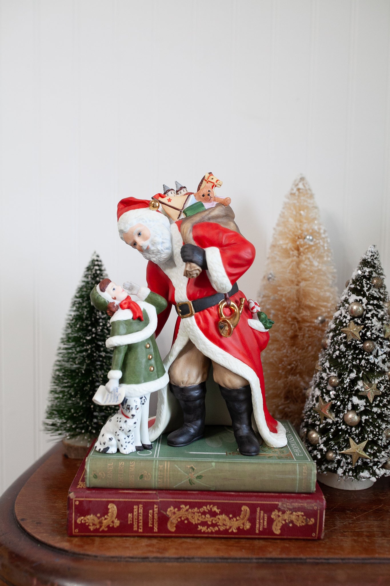 Lenox Fine Porcelain Figurine, Christmas Wish - Vintage Santa