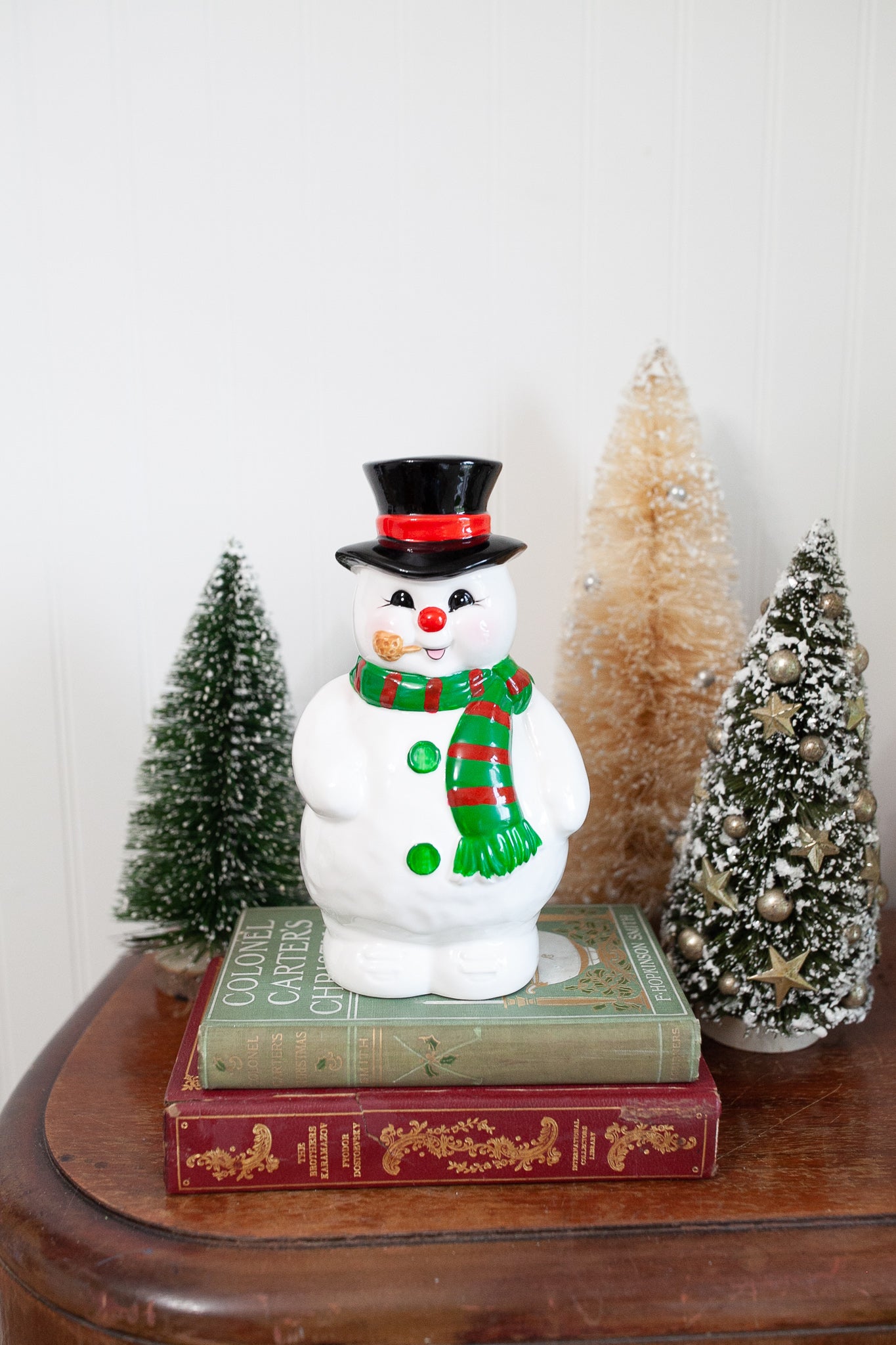 Vintage Snowman- Frosty the Snowman Bank