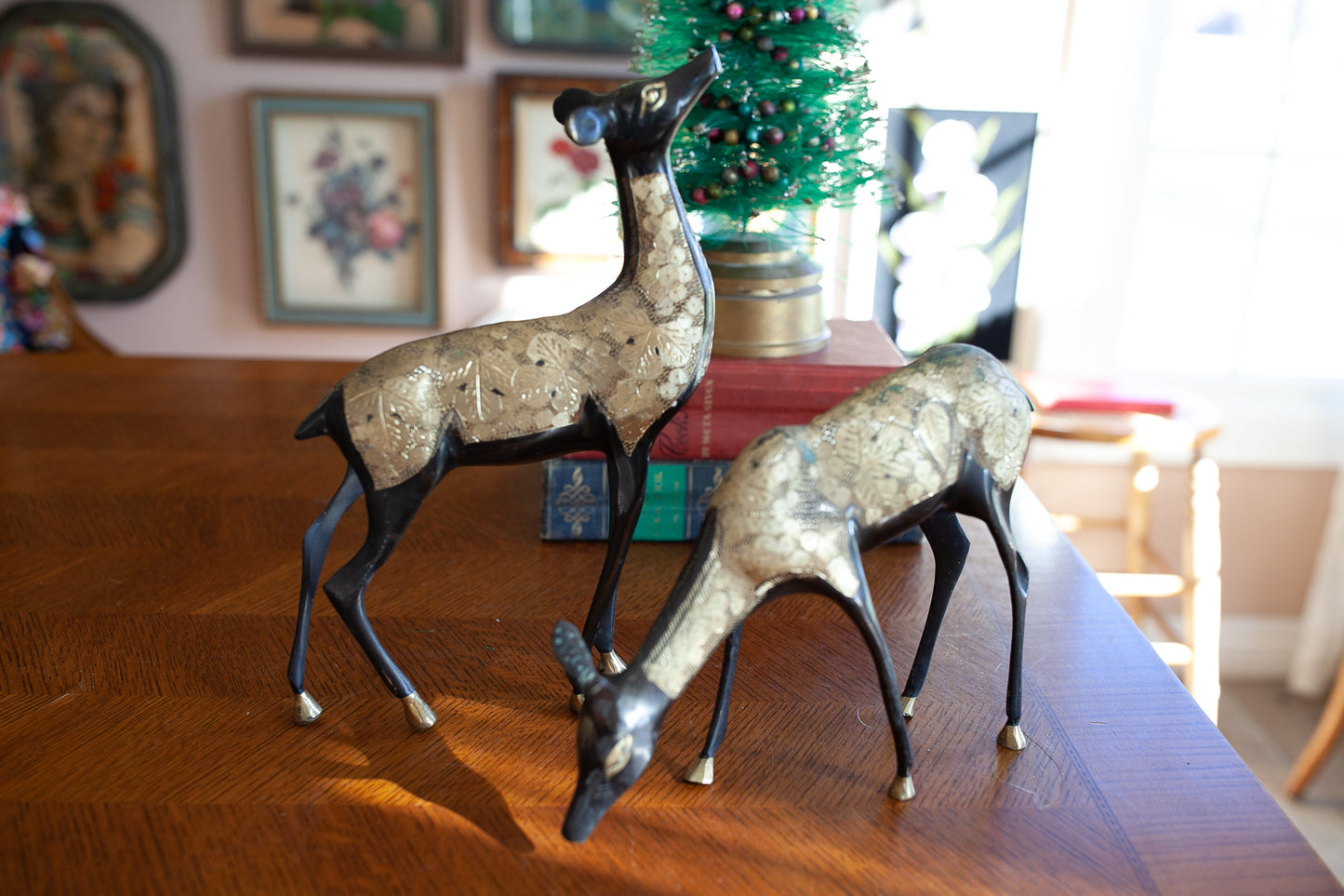 Vintage Deer -Brass Deer