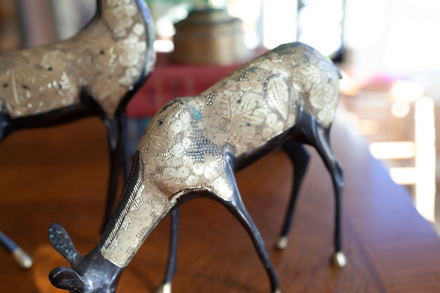 Vintage Deer -Brass Deer